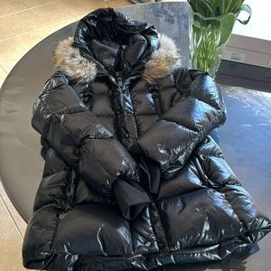 Beautiful practically new SAM jacket with fur hood!